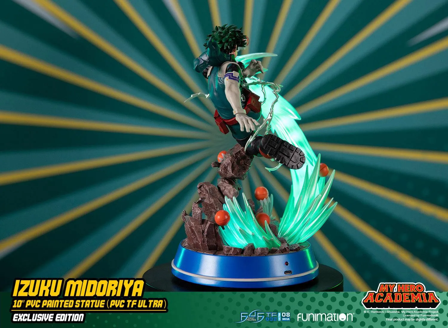 First 4 Figures My Hero Academia Izuku Midoriya statuetă Exclusive