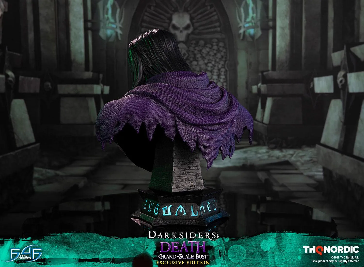 First 4 Figures Darksiders Death bust Grand Scale Exclusive LED