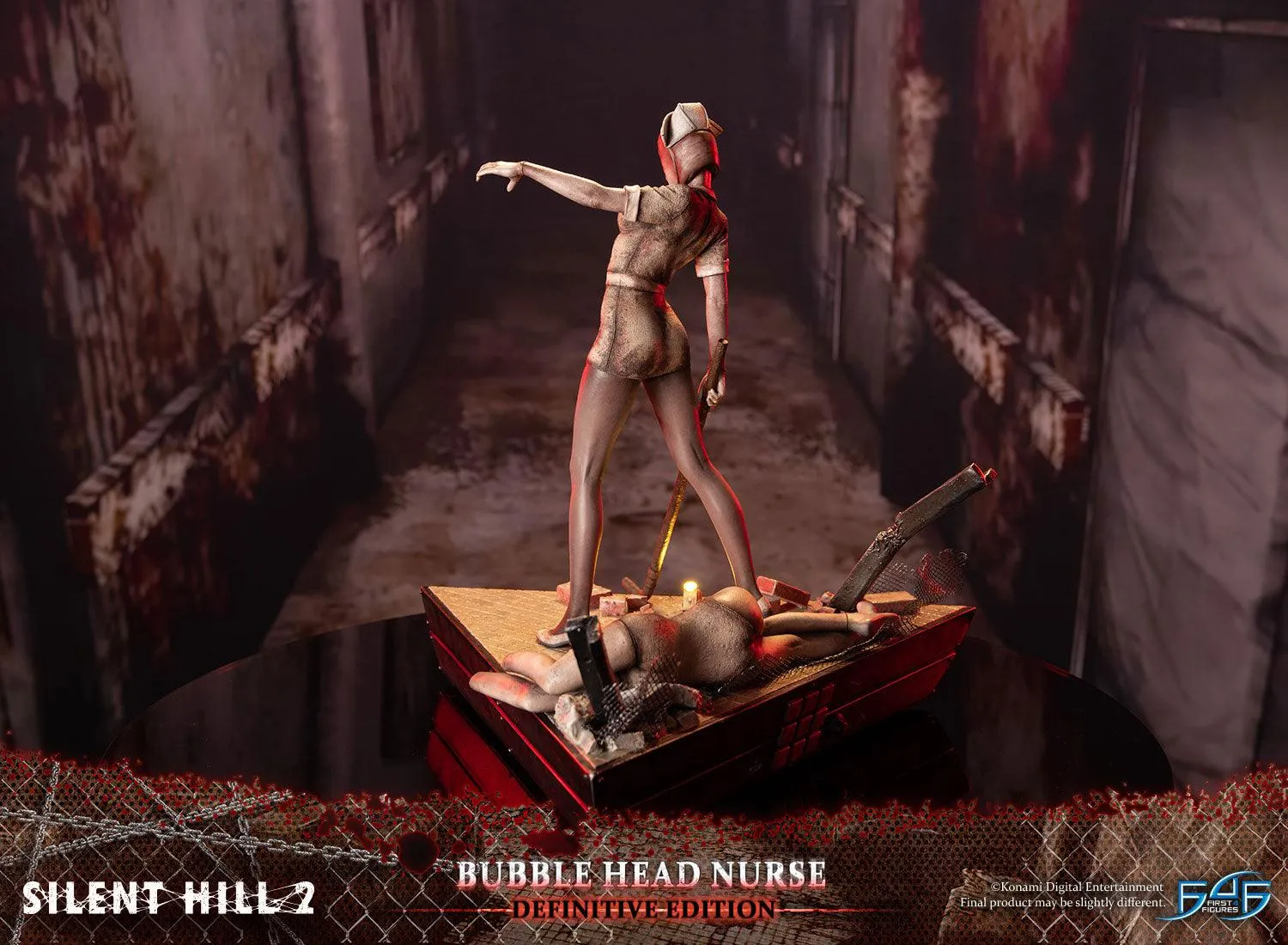 First 4 Figures Silent Hill 2 Nurse Statuetă Definitive LED