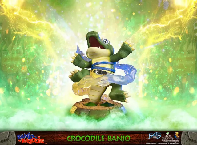 First 4 Figures Banjo-Kazooie Crocodile Banjo statueta rasina
