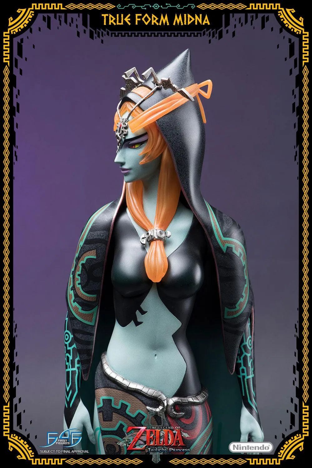 First 4 Figures Zelda True Form Midna statuetă Regular fosforescent