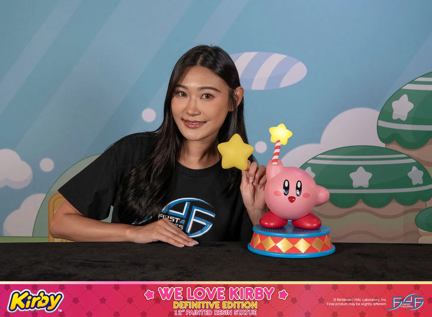 First 4 Figures Kirby We Love Kirby Definitive statuetă LED