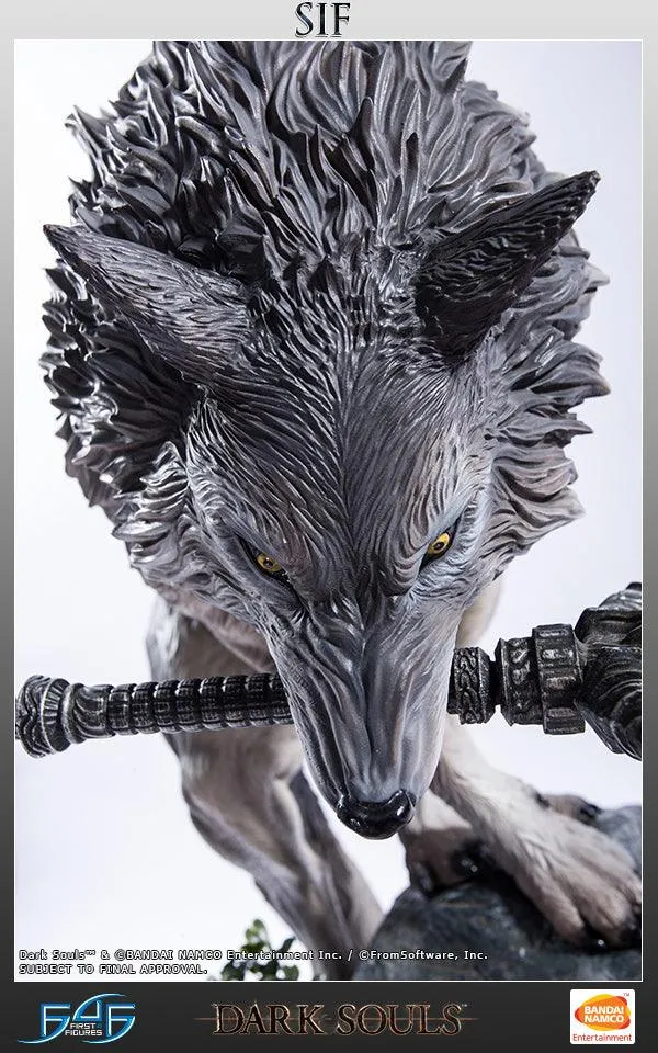 First 4 Figures Dark Souls Sif Great Grey Wolf statueta rasina 63 cm