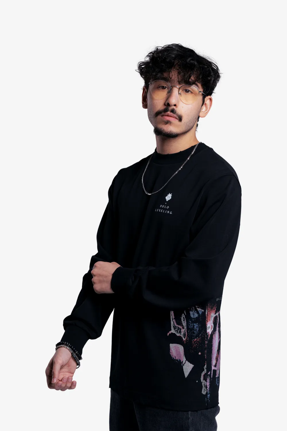 G2 Esports Solo Leveling Power longsleeve bumbac