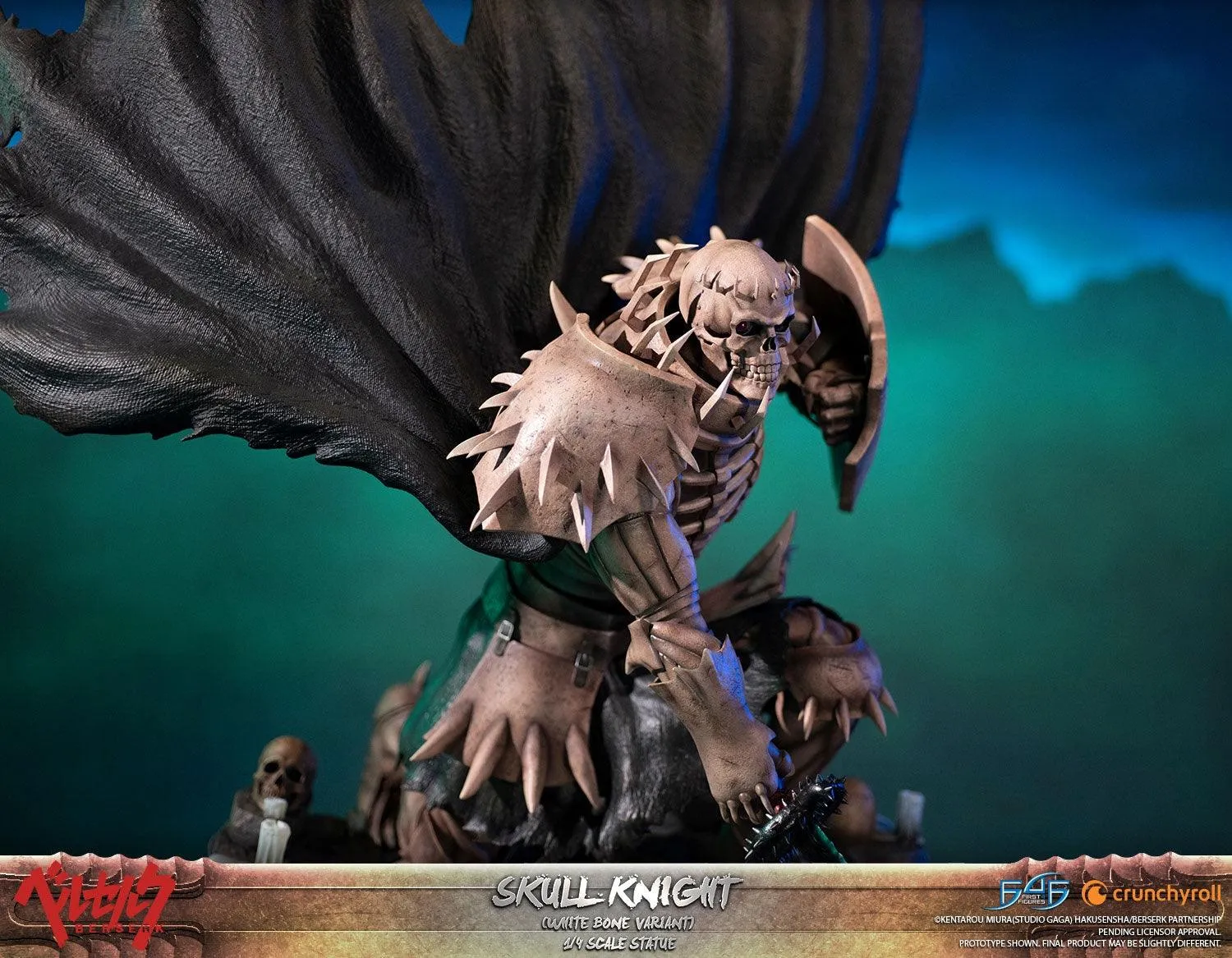 First 4 Figures Berserk Skull Knight White Bone statuetă