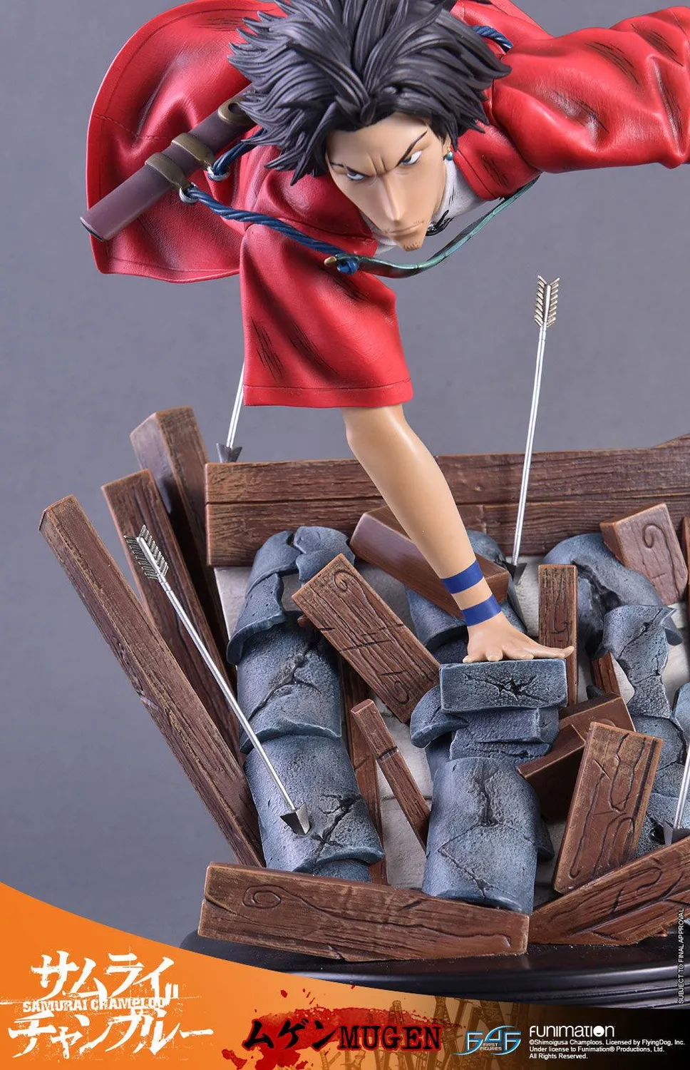 First 4 Figures Samurai Champloo Mugen statueta
