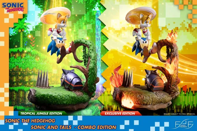 First 4 Figures Sonic Tails Combo statueta diorama Rasinata