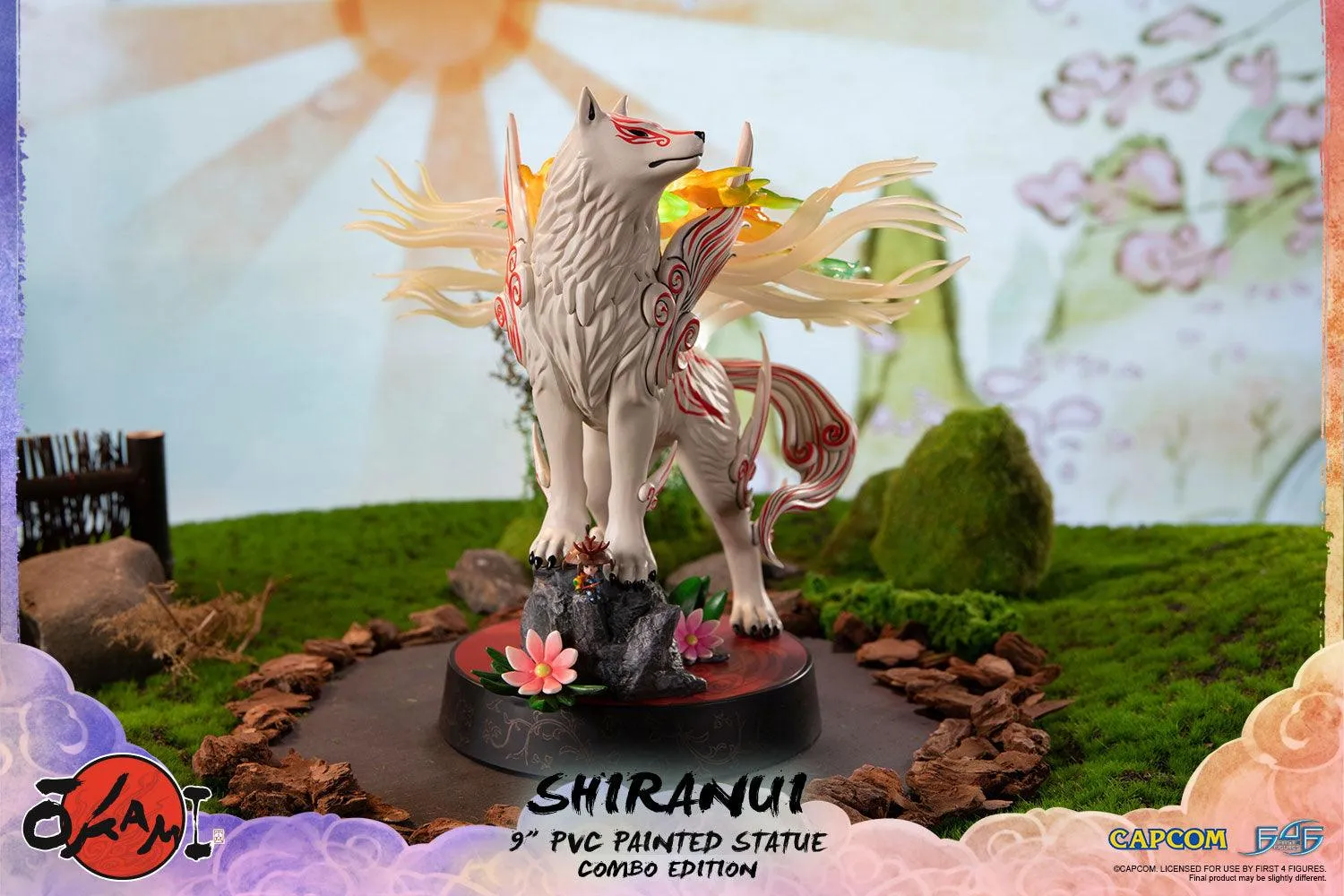 First 4 Figures Okami Shiranui statueta PVC Combo Edition