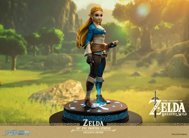 First 4 Figures Zelda Breath Wild Zelda Exclusive statuetă PVC LED