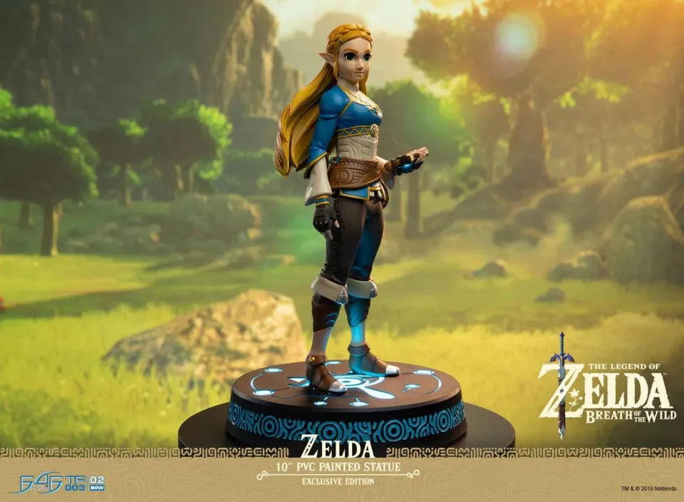 First 4 Figures Zelda Breath Wild Zelda Exclusive statuetă PVC LED