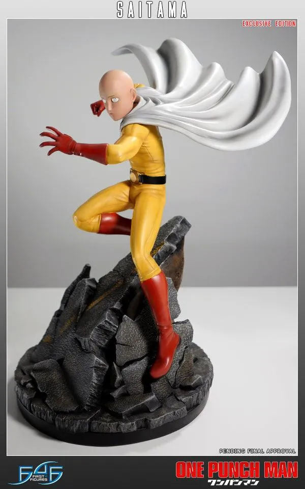 First 4 Figures One Punch Man Saitama Exclusive statuetă rășină