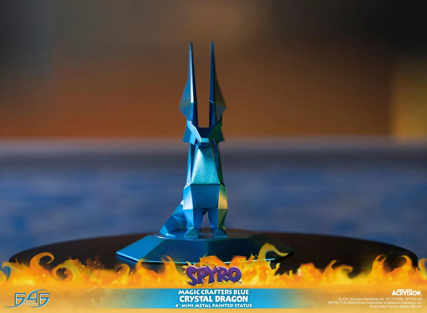 First 4 Figures Spyro Magic Crafters statuetă metal albastru