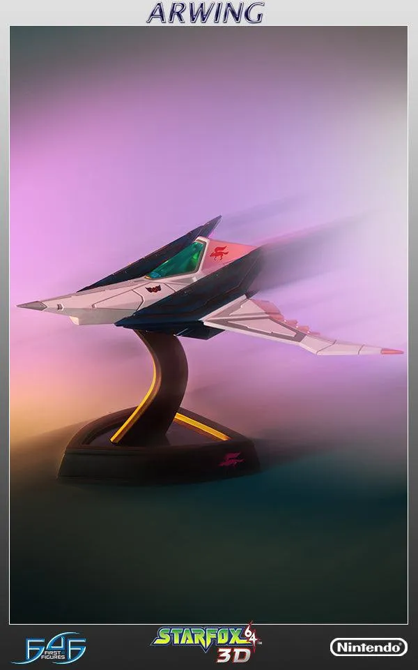 First 4 Figures Star Fox Arwing statueta polystone 45 cm