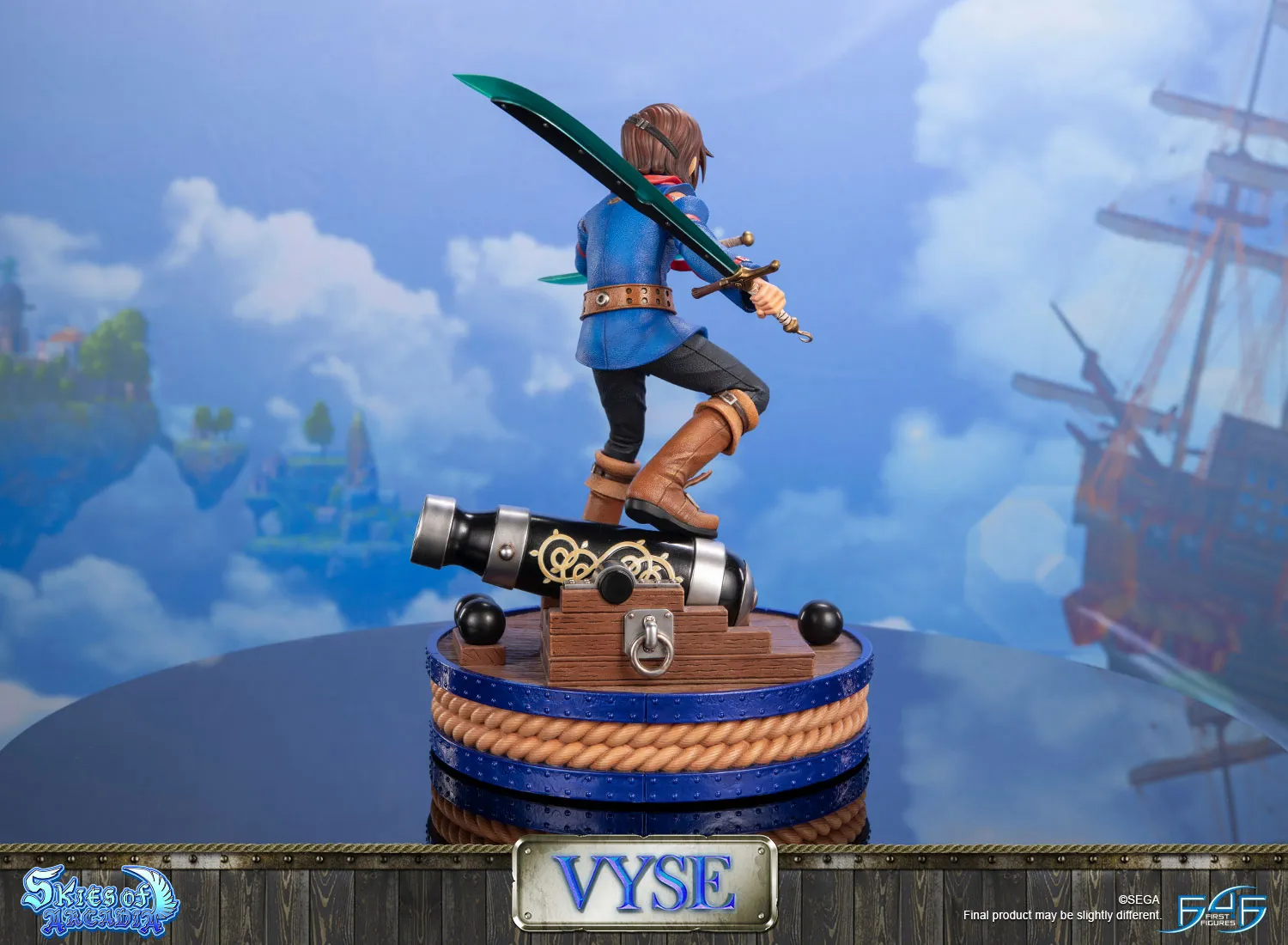 First 4 Figures Skies of Arcadia Vyse statuetă rășină