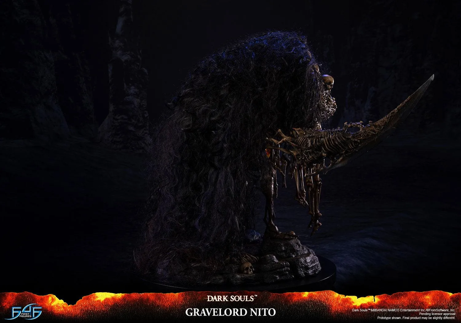 First 4 Figures Dark Souls Gravelord Nito statueta Standard rasina