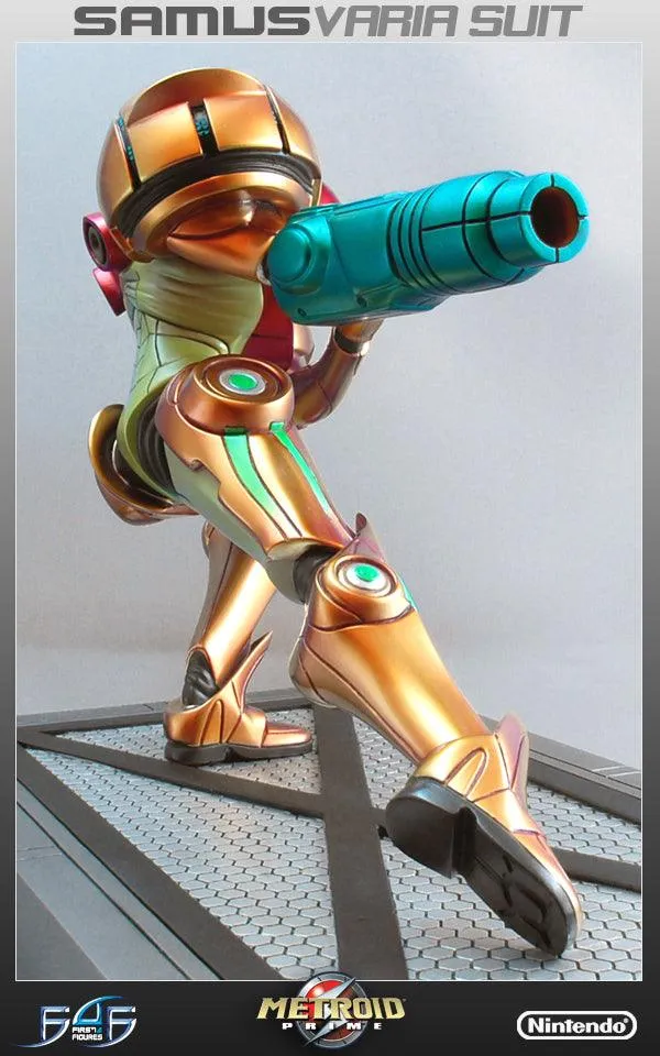 First 4 Figures Metroid Samus Varia Suit statuetă polystone