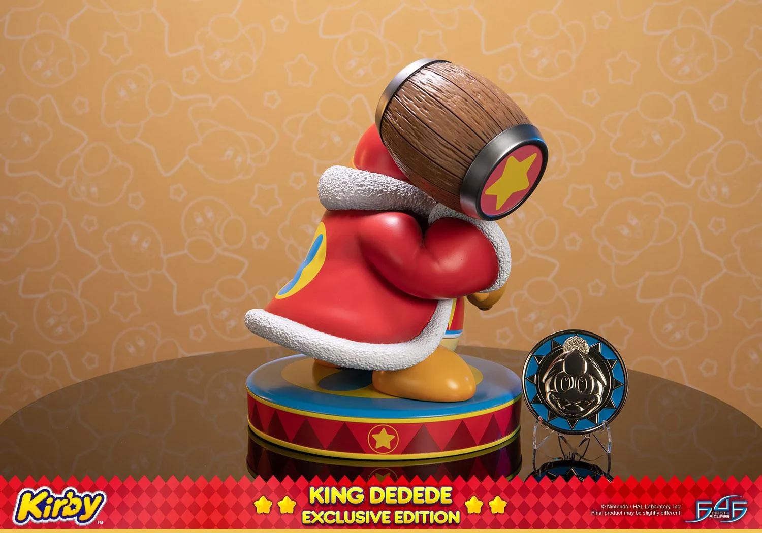 First 4 Figures Kirby King Dedede statueta Exclusive Edition moneda