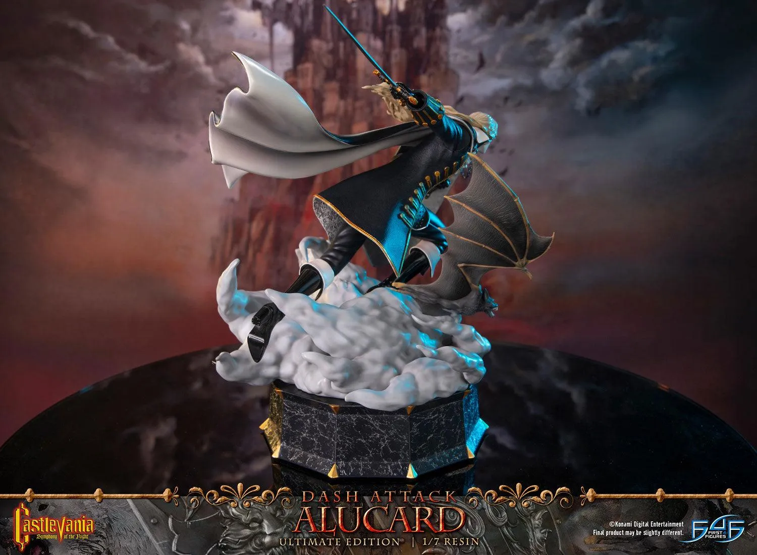 First 4 Figures Castlevania Alucard Dash Attack Ultimate statueta