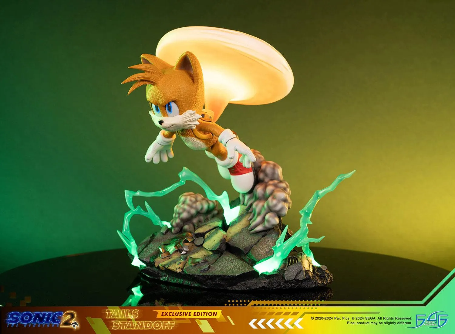 First 4 Figures Sonic 2 Tails Standoff statuetă rășină Exclusive