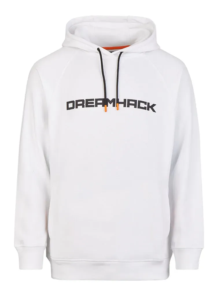 DreamHack Classic Pullover Hoodie hanorac alb bumbac