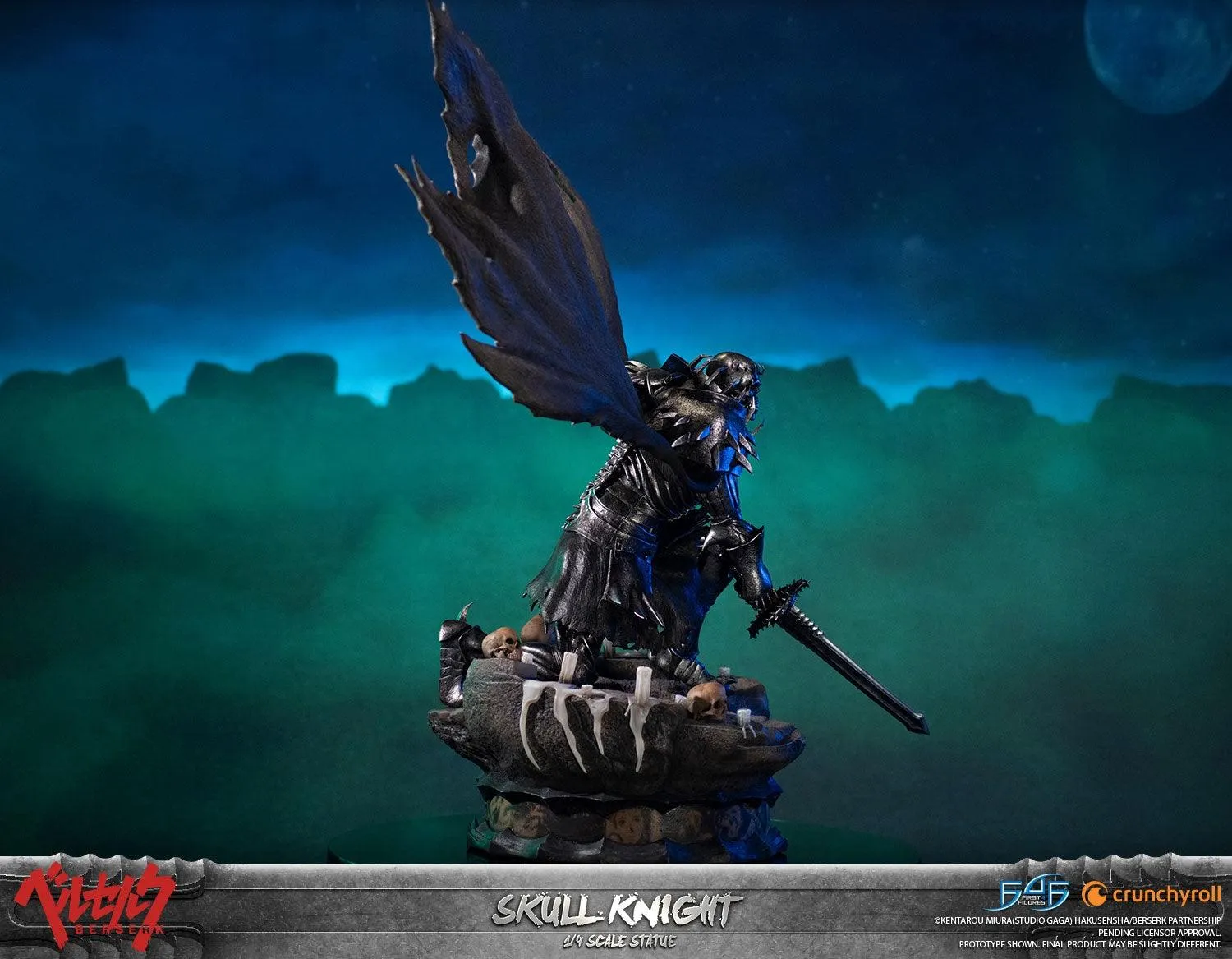 First 4 Figures Berserk Skull Knight statueta Standard rasina