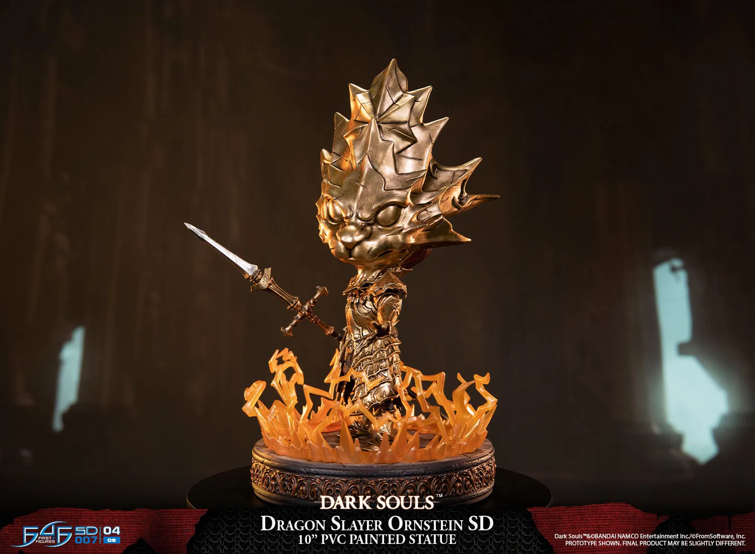 First 4 Figures Dark Souls Dragon Slayer Ornstein statuetă SD Standard
