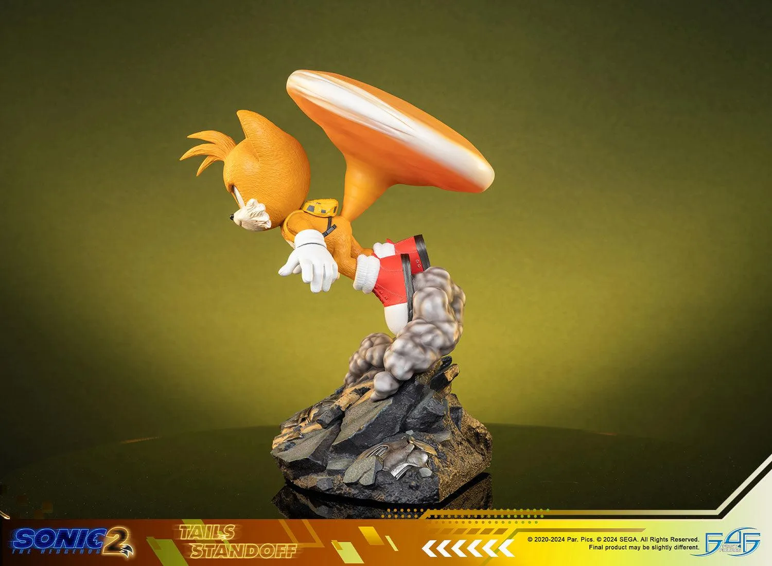 First 4 Figures Sonic 2 Tails Standoff statuetă rășină