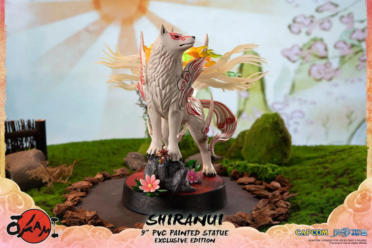 First 4 Figures Okami Shiranui figurina PVC Exclusive LED