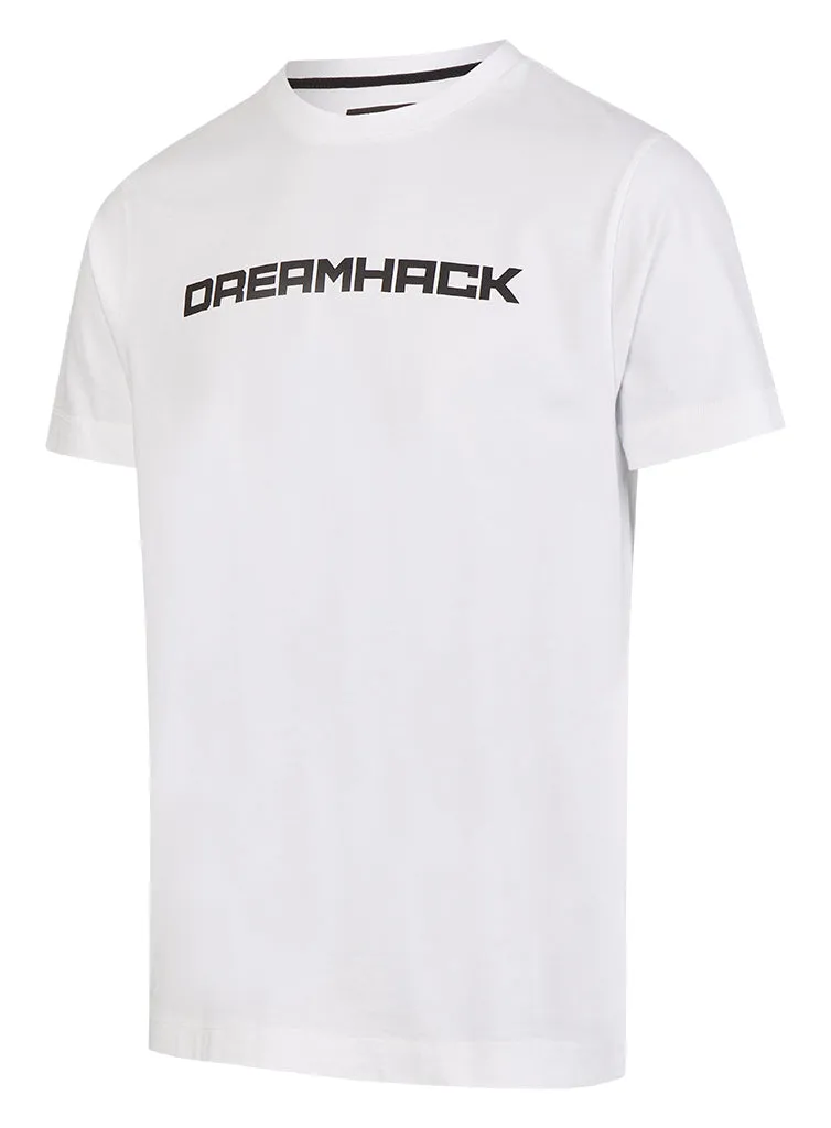 DreamHack Classic tricou alb bumbac maneca scurta
