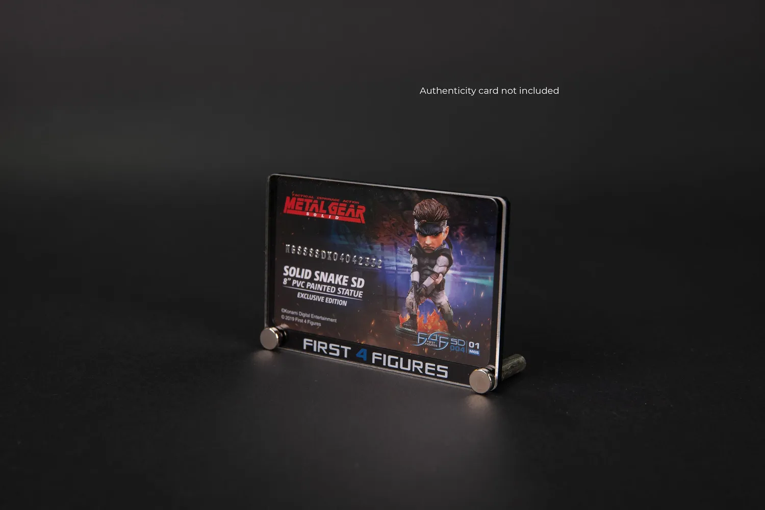 First 4 Figures F4F suport carduri transparent Single