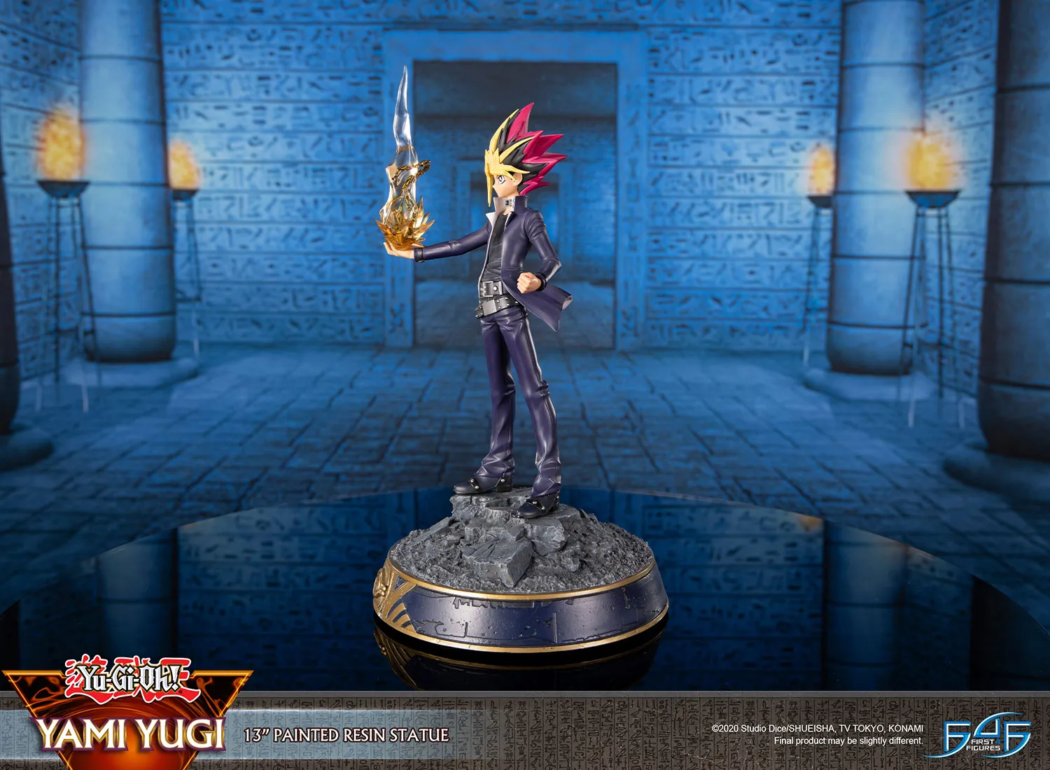 First 4 Figures Yu-Gi-Oh Yami Yugi Statuetă Puzzle Mileniului