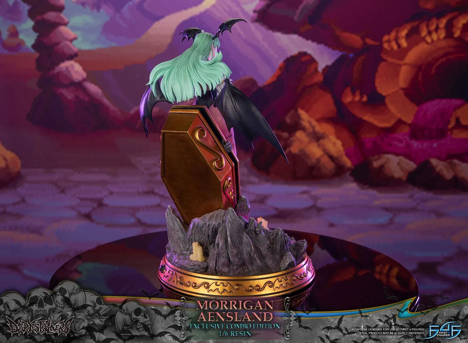 First 4 Figures Darkstalkers Morrigan Aensland statueta Exclusive Combo 1/6