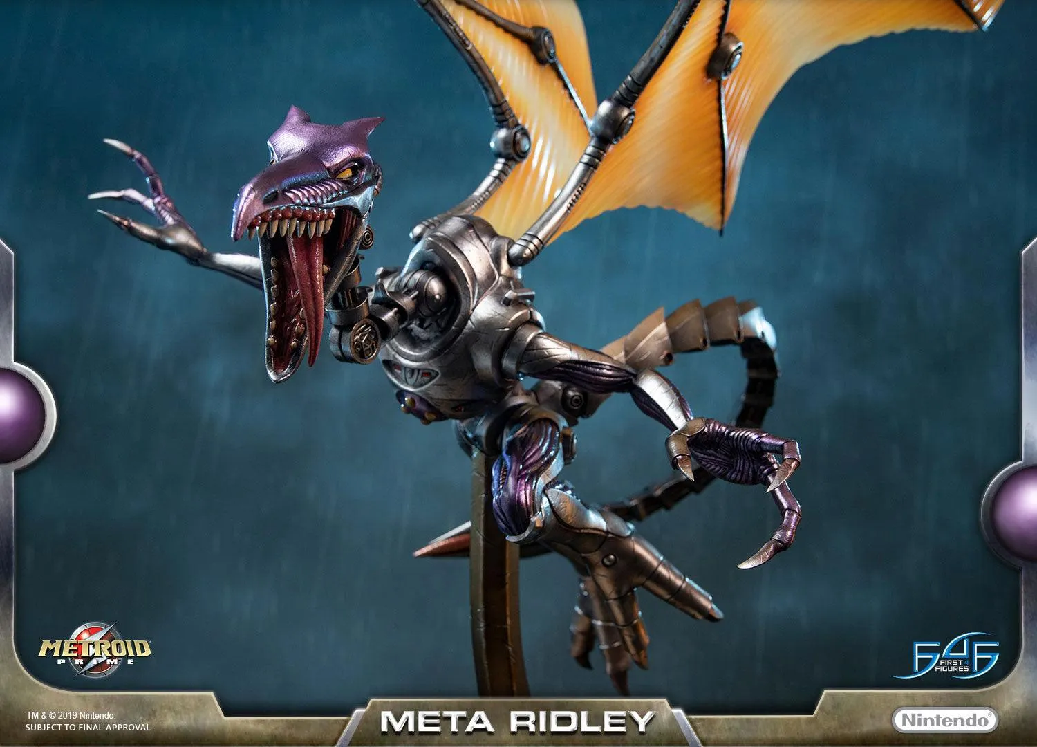 First 4 Figures Metroid Prime Meta Ridley statuie Standard Edition rasina