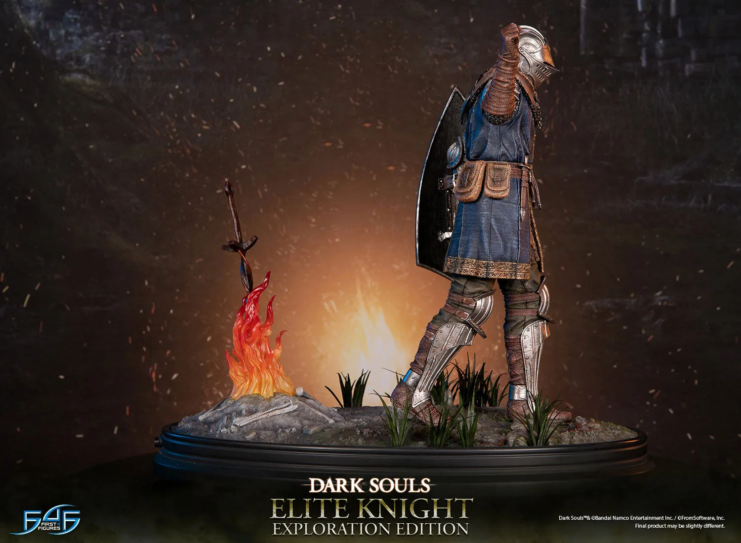 First 4 Figures Dark Souls Elite Knight statuetă Exploration Edition rășină