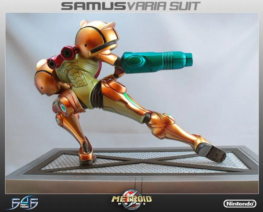 First 4 Figures Metroid Samus Varia Suit statuetă polystone