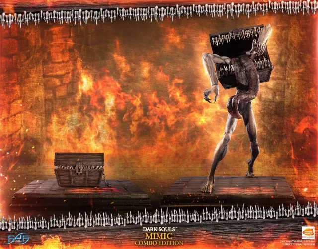 First 4 Figures Dark Souls Mimic statuetă Combo Exclusive