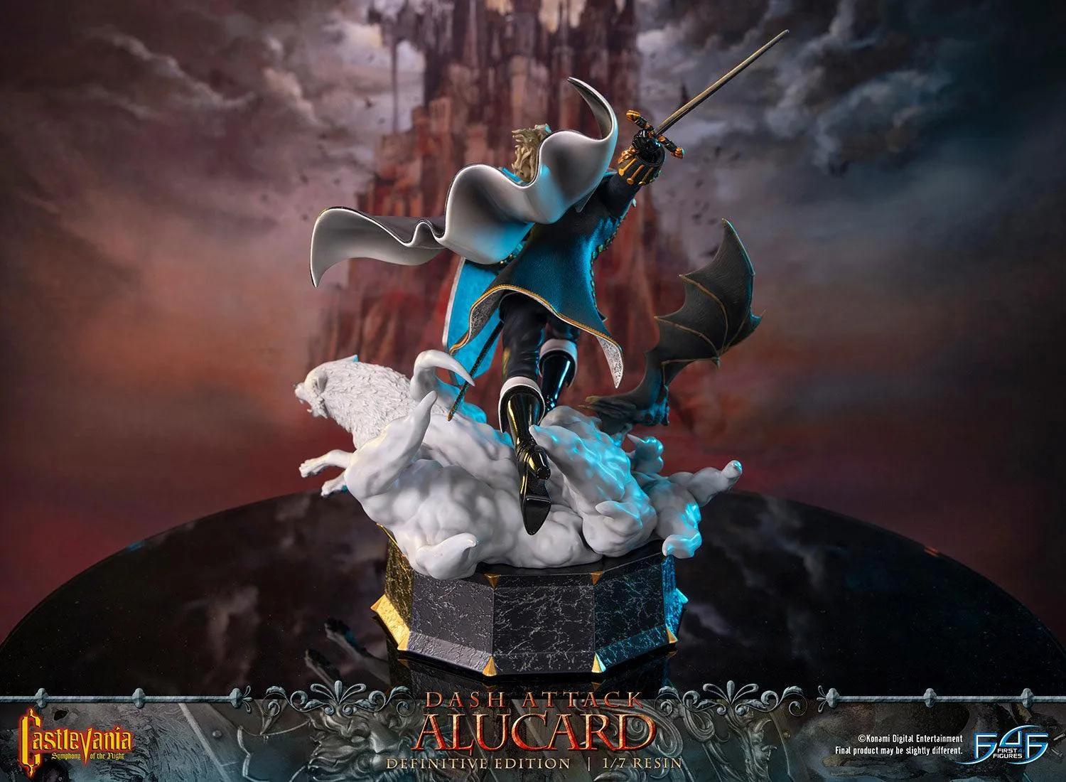 First 4 Figures Castlevania Alucard Dash Attack Definitive statuetă rășină