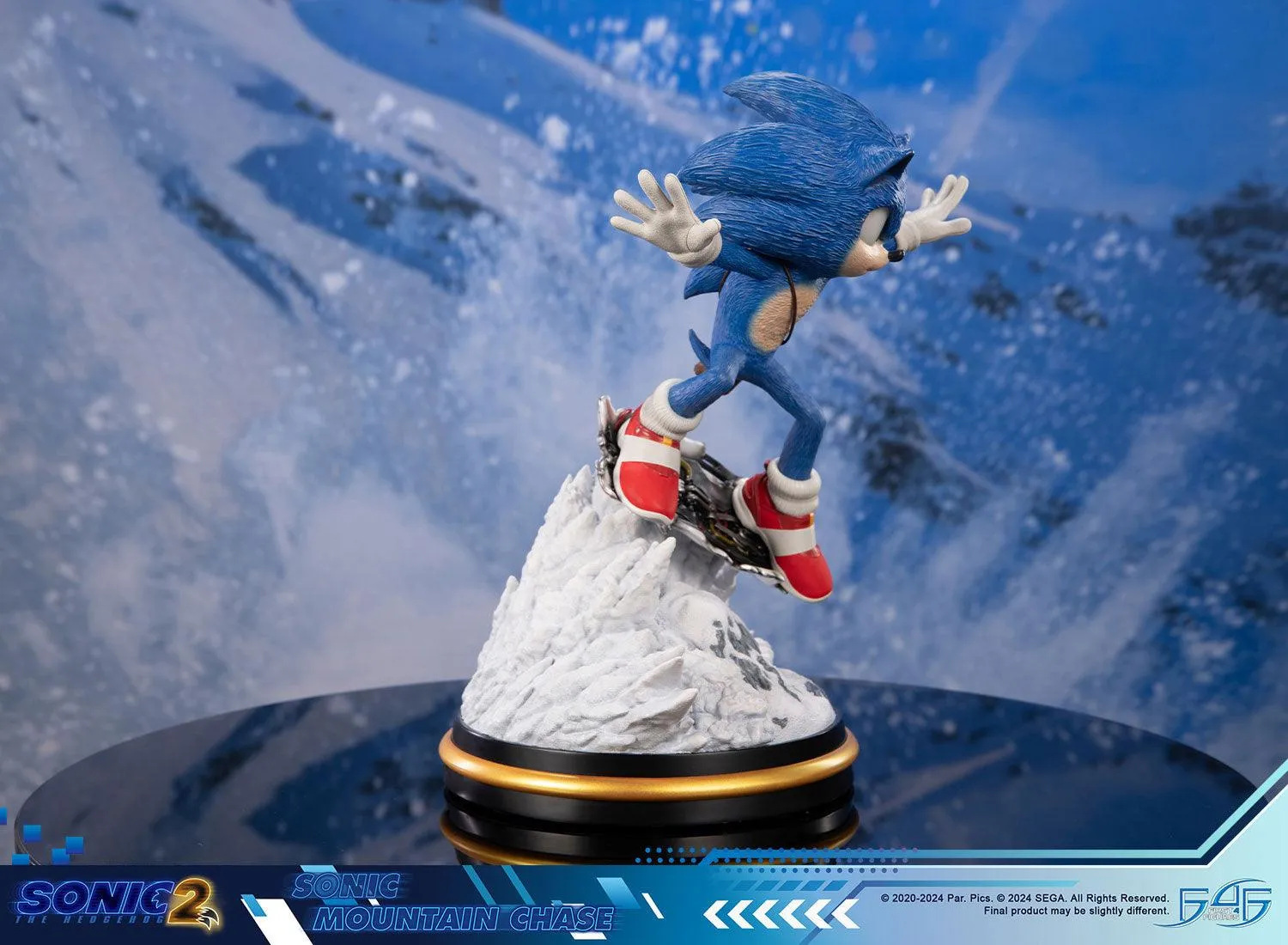 First 4 Figures Sonic 2 Mountain Chase statuetă zăpadă 34 cm