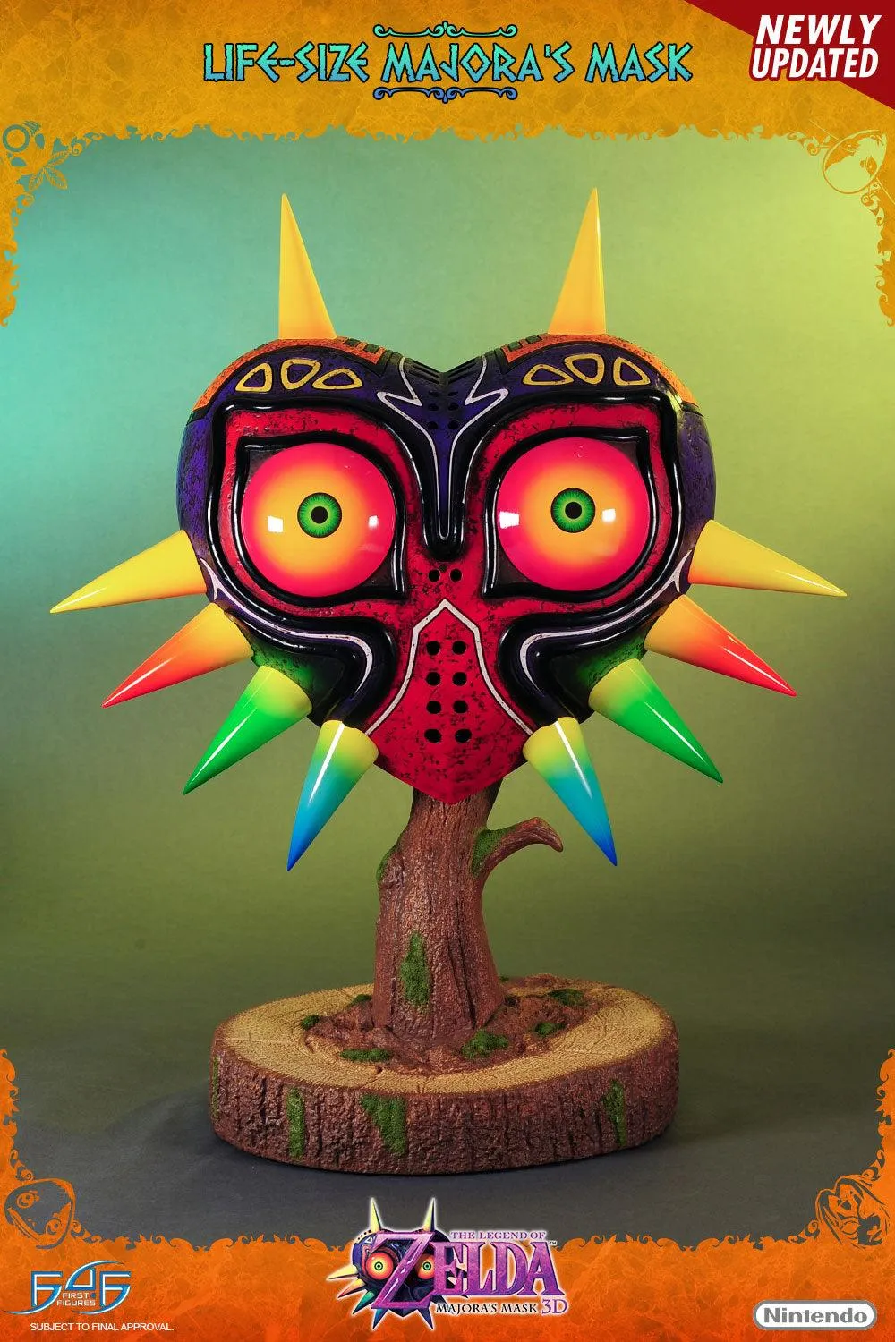 First 4 Figures Zelda Majora's Mask replică life-size 63cm
