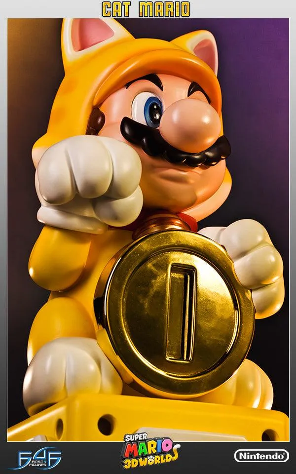First 4 Figures Cat Mario statueta 38cm editie 2000
