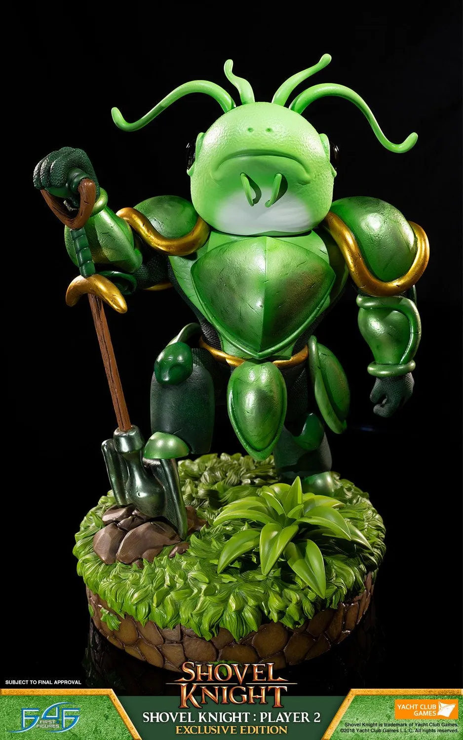 First 4 Figures Shovel Knight Player 2 statuie Exclusive Edition rasina