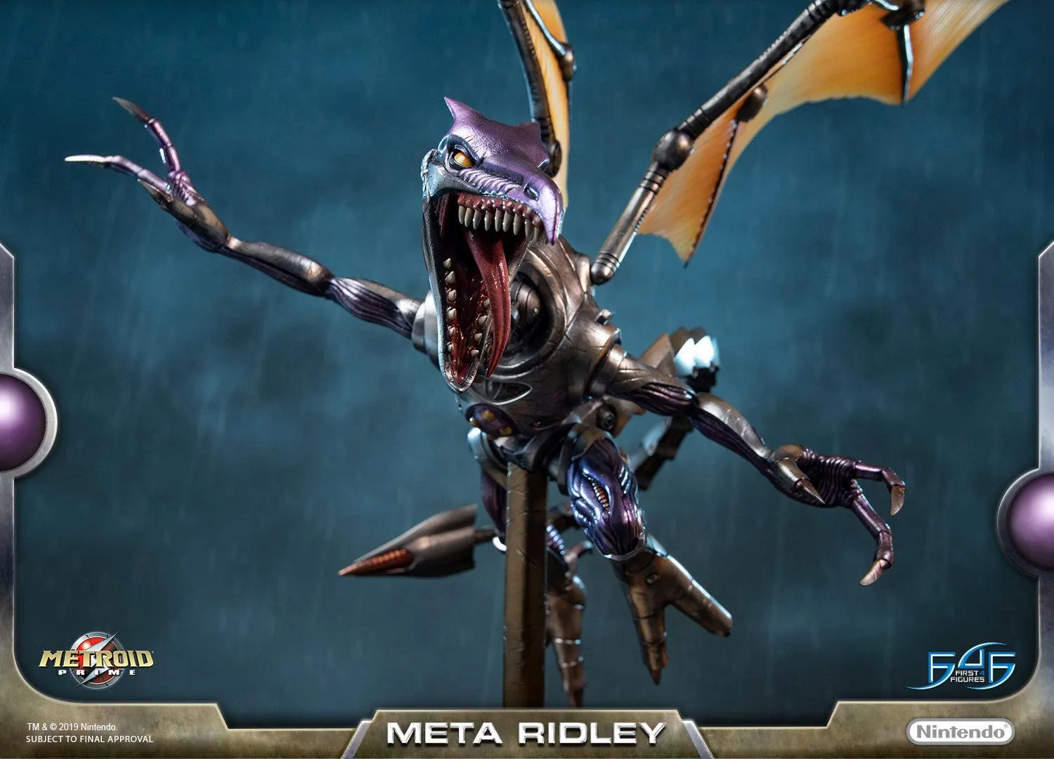 First 4 Figures Metroid Prime Meta Ridley statuie Standard Edition rasina