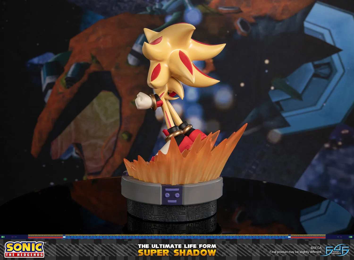 First 4 Figures Sonic Super Shadow Ultimate statuetă 32 cm