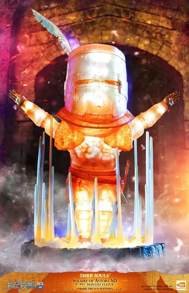 First 4 Figures Dark Souls Solaire of Astora SD figurină Praise the Sun
