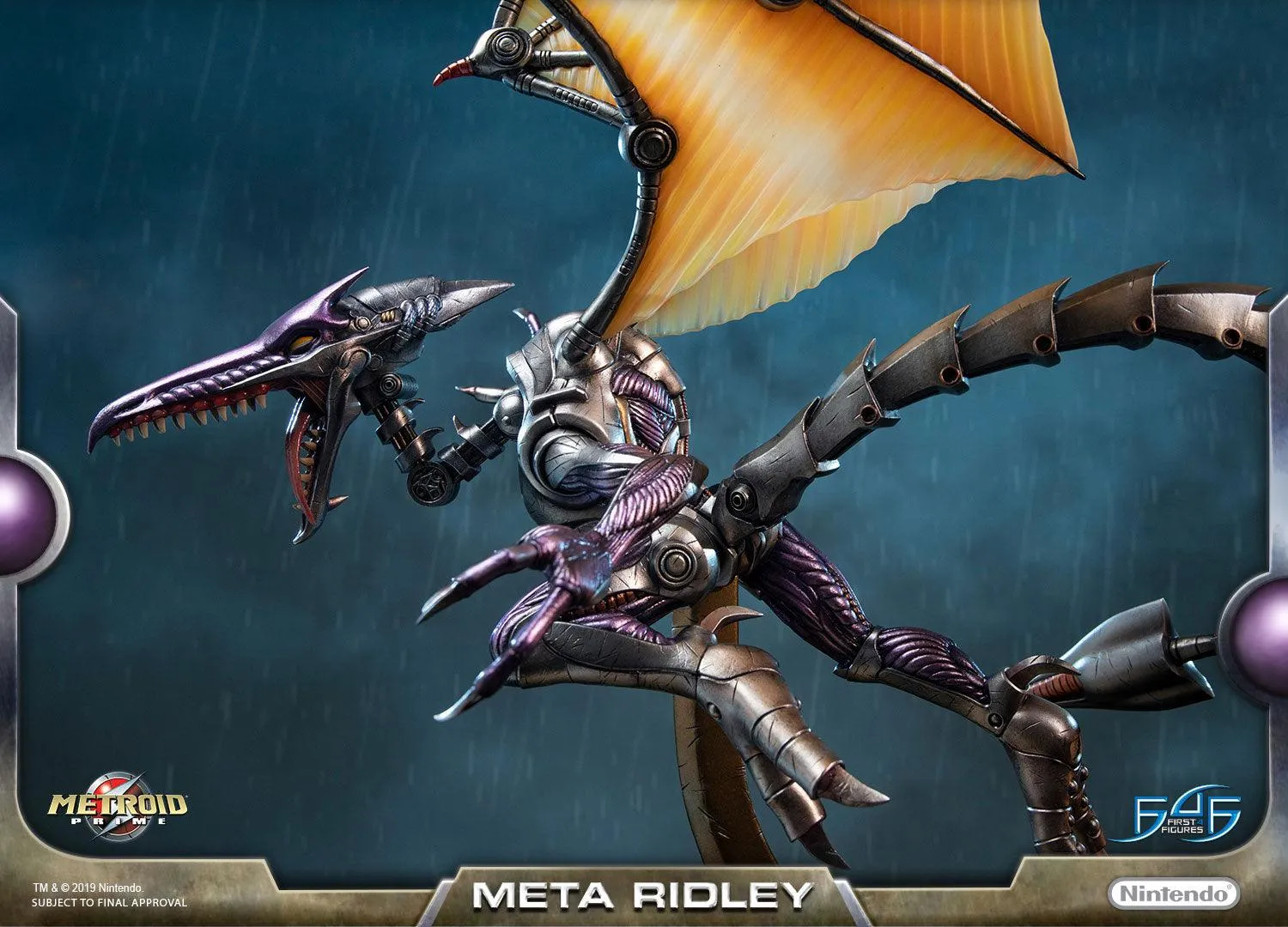 First 4 Figures Metroid Prime Meta Ridley statuie Standard Edition rasina