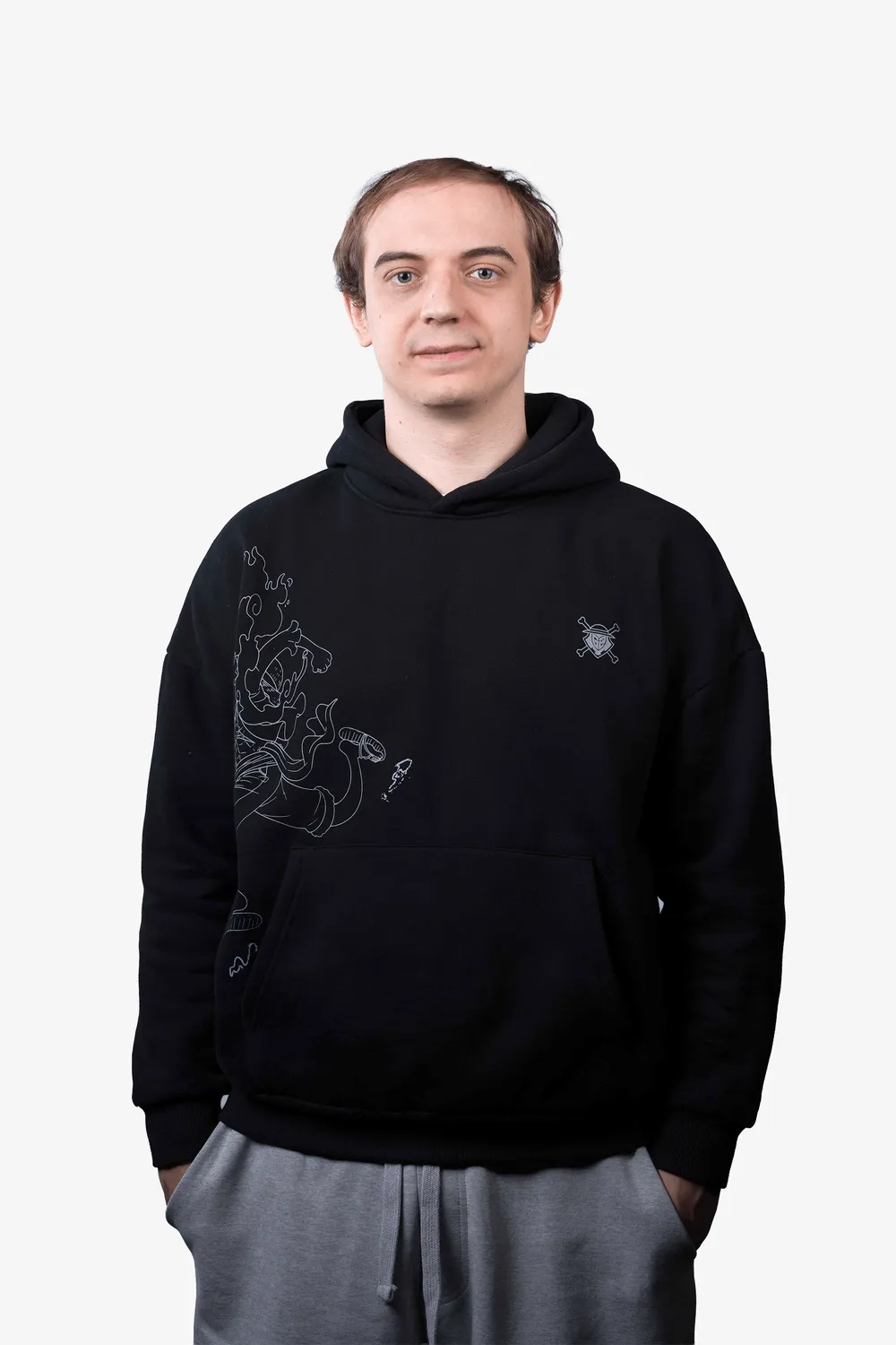 G2 Esports One Piece Luffy hanorac bumbac