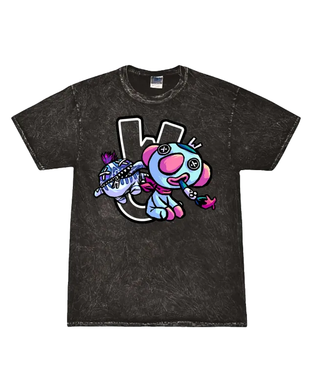Huggy Wuggy Poppy Playtime Doodle Bones tricou bumbac