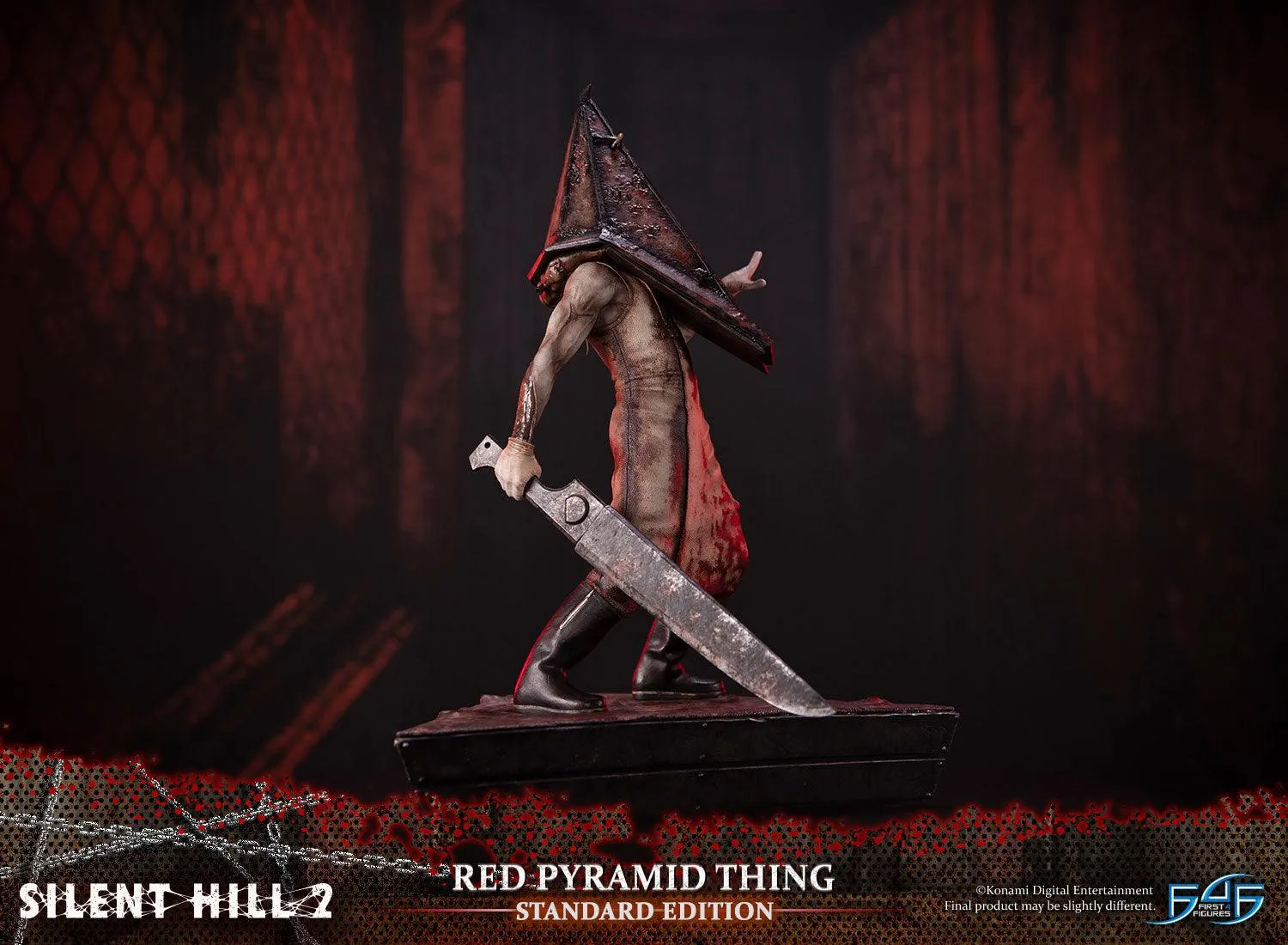 First 4 Figures Silent Hill Red Pyramid Thing statuetă rășină