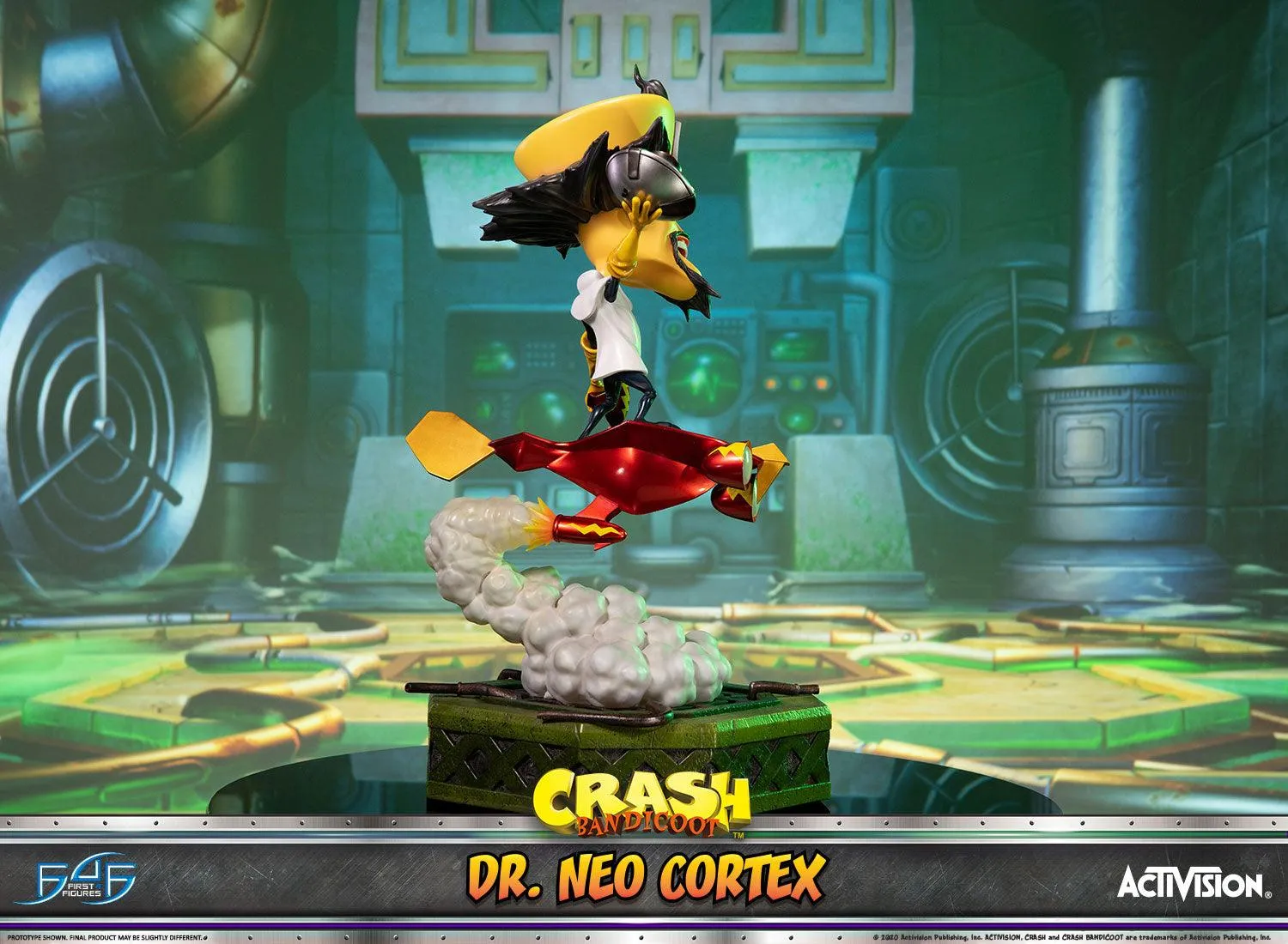 First 4 Figures Crash Cortex Standard statuetă rășină