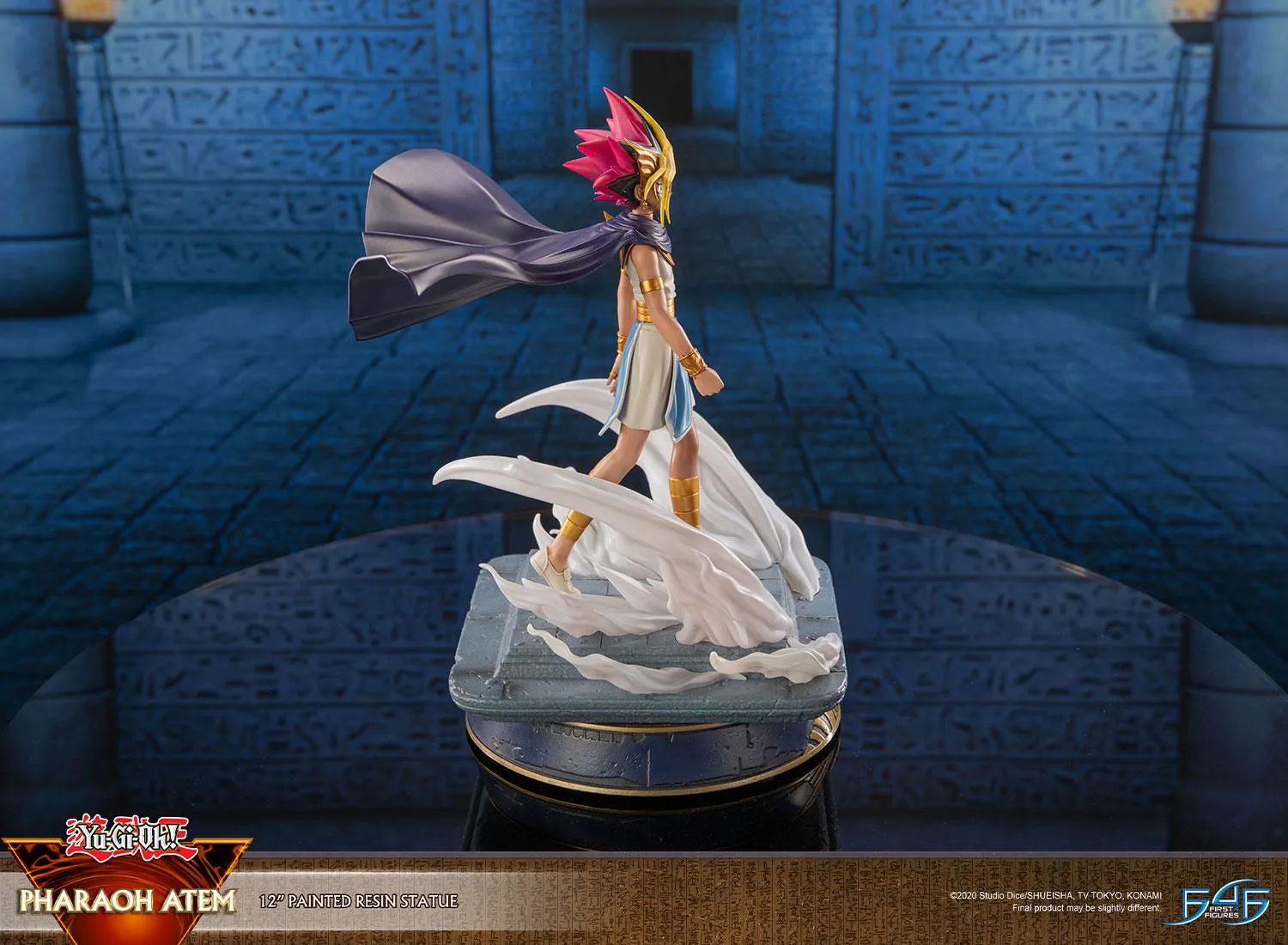 First 4 Figures Yu-Gi-Oh Pharaoh Atem statueta 29 cm